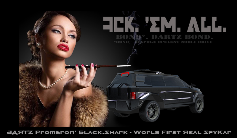 Illustration for article titled Dartz Black Shark Is A Luxury War Machine Loaded With James Bond Weapons